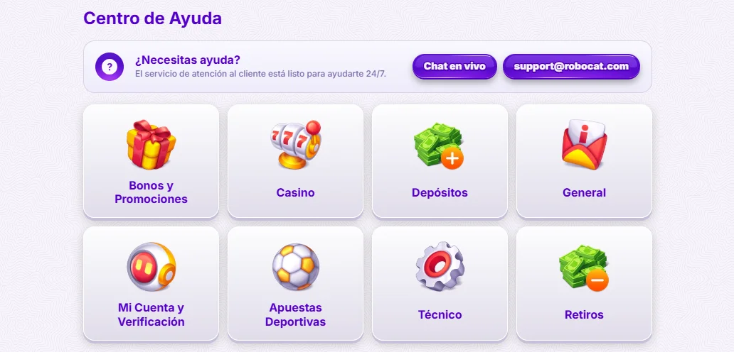 Atención al cliente